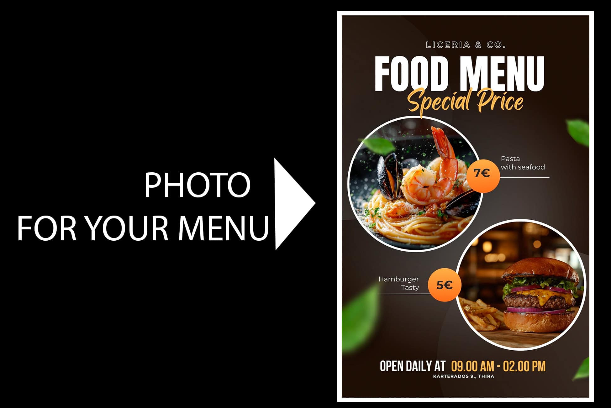 AI food photo and video, ai agency, food photos