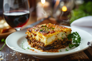 AI food photo of meat . Food photography
