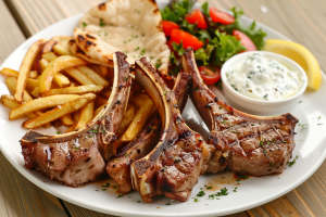 AI food photo of meat